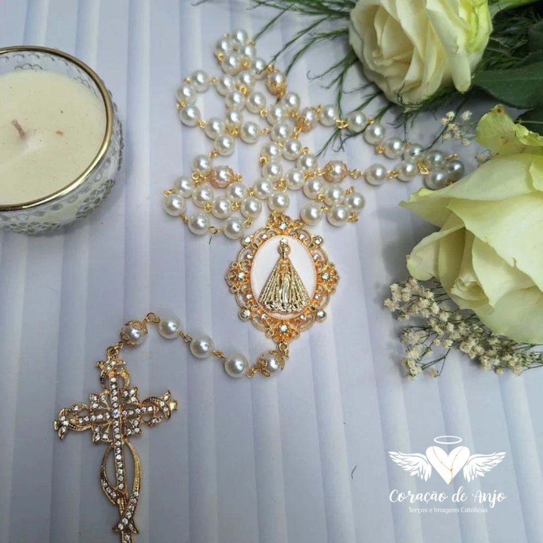 Terço Noiva Nossa Senhora Aparecida